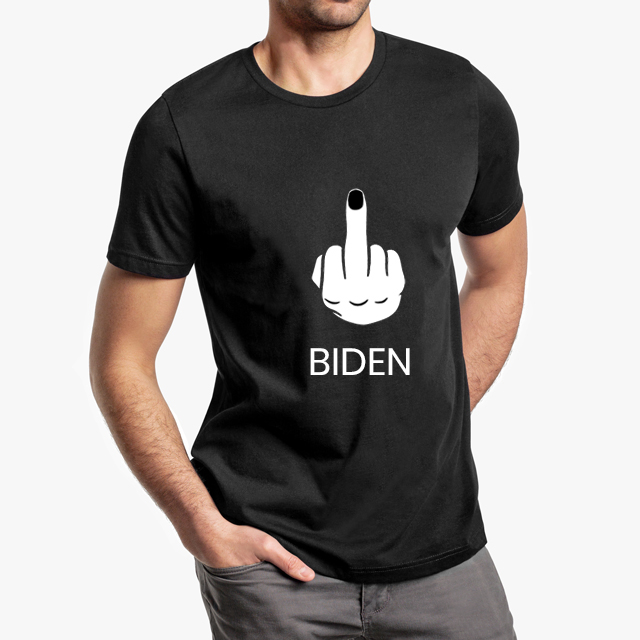 Fuck Biden Black Unisex T-Shirt