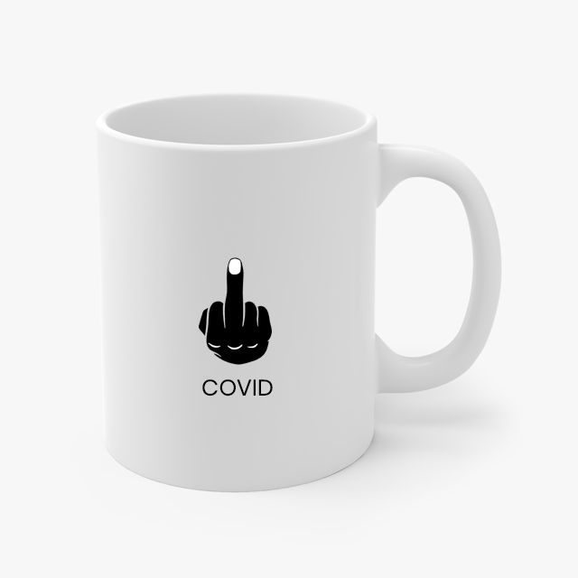 Fuck COVID Coffee Mug