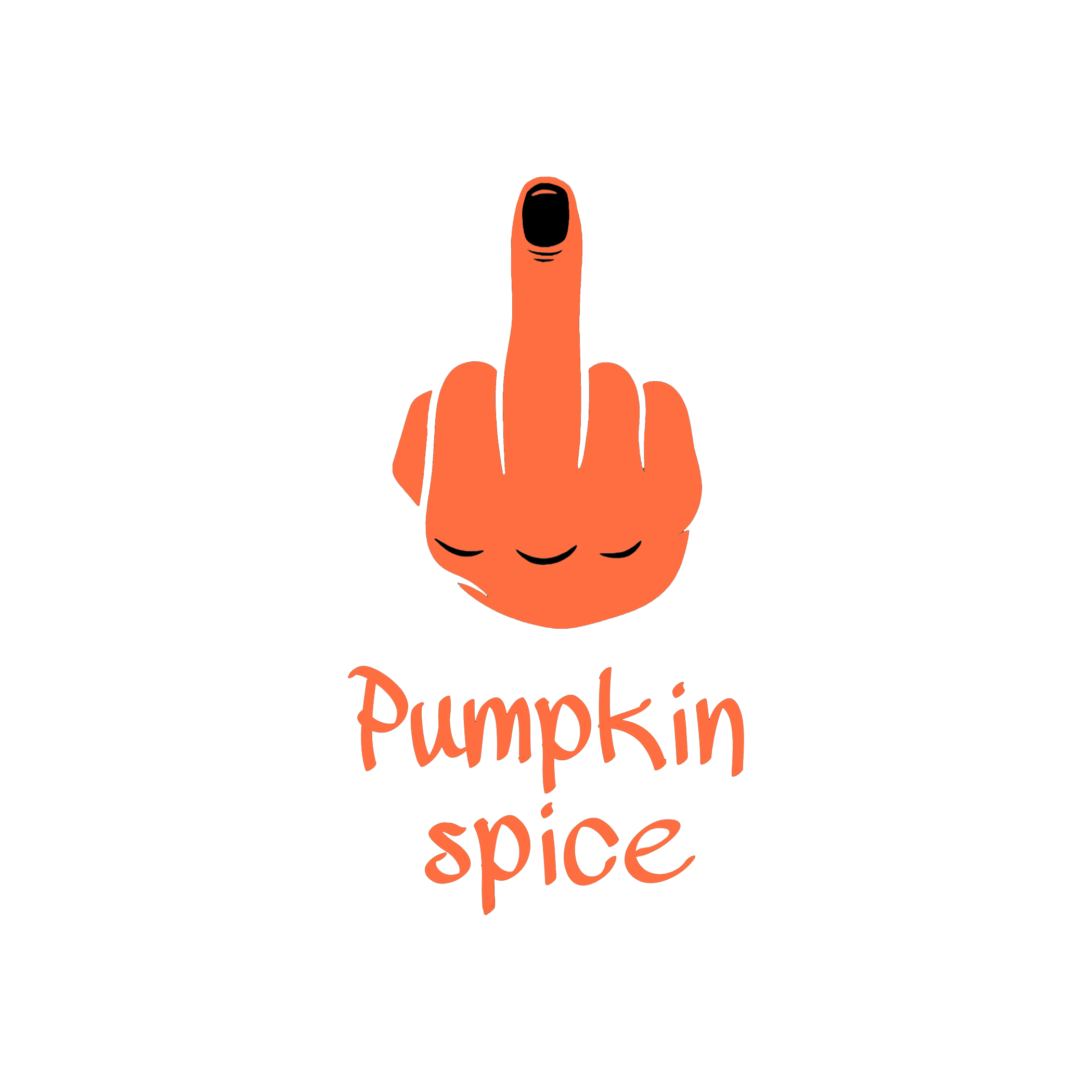 Fuck Pumpkin Spice 7″ x 7″ Window Sticker